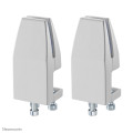 Neomounts NS-CLMP40WHITE Jeu de pinces de bureau (2 pcs) - max 5 kg