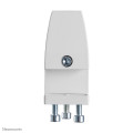 Neomounts NS-CLMP40WHITE Jeu de pinces de bureau (2 pcs) - max 5 kg