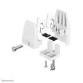Neomounts NS-CLMP40WHITE Jeu de pinces de bureau (2 pcs) - max 5 kg