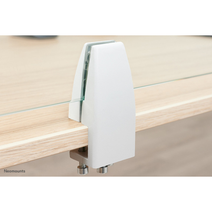 Neomounts NS-CLMP40WHITE Jeu de pinces de bureau (2 pcs) - max 5 kg