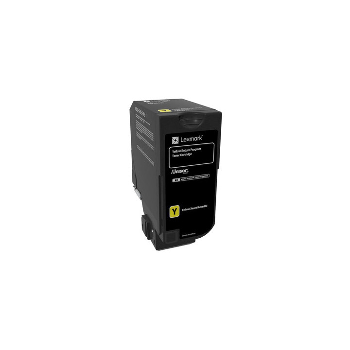 Lexmark 74C20Y0 toner cartridge 1 pc(s) Original Yellow