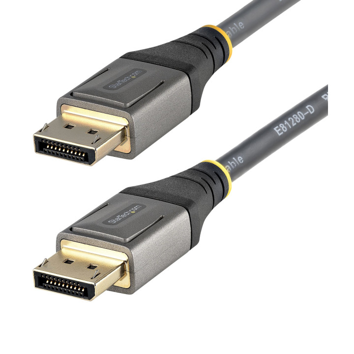 StarTech.com Câble DisplayPort 1.4 Certifié VESA 5m - 8K 60Hz HDR10 - Vidéo Ultra HD 4K 120Hz - Cordon Moniteur/Écran DP 1.