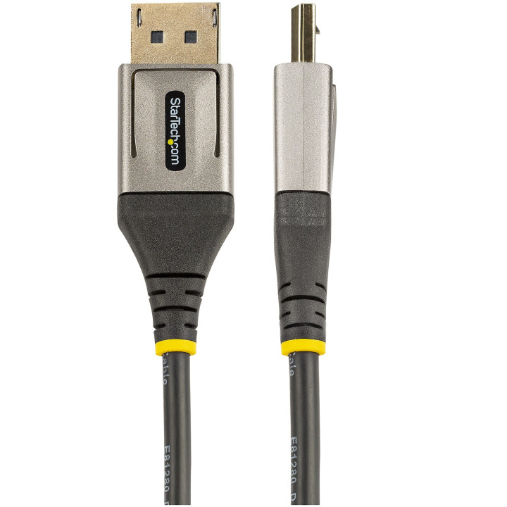 StarTech.com Câble DisplayPort 1.4 Certifié VESA 5m - 8K 60Hz HDR10 - Vidéo Ultra HD 4K 120Hz - Cordon Moniteur/Écran DP 1.