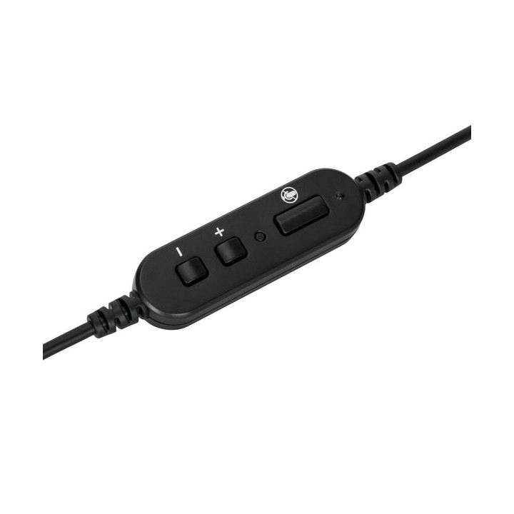 Targus AEH102GL écouteur/casque Avec fil Arceau Appels/Musique USB Type-A Noir