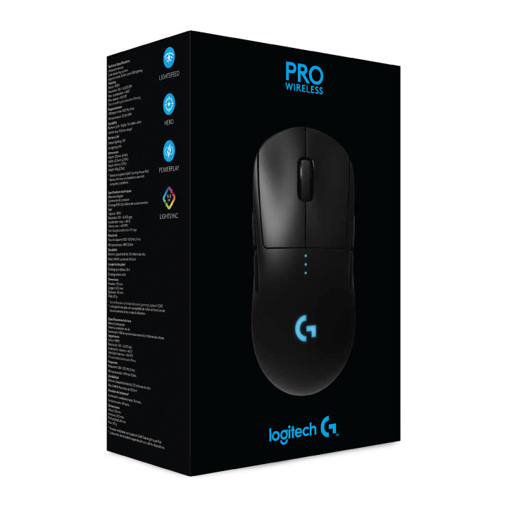Logitech G Pro Ratón para gaming Wireless