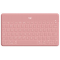 Logitech 920-010047 clavier pour tablette Français Bluetooth Rose