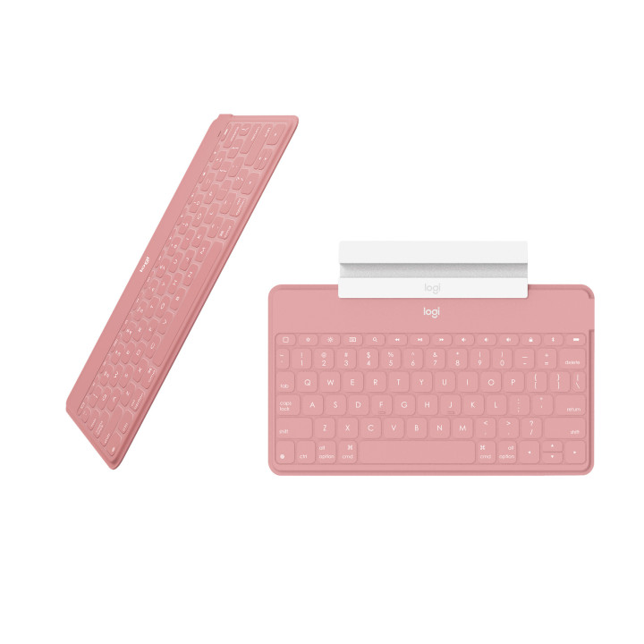 Logitech 920-010049 clavier pour tablette Suisse Bluetooth Rose