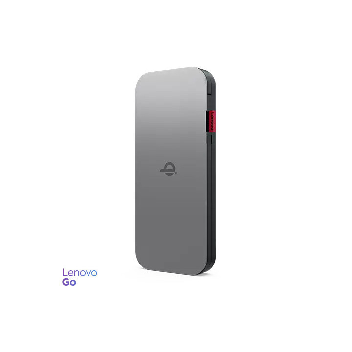 Lenovo GO Lithium Polymère (LiPo) 10000 mAh Recharge sans fil Gris