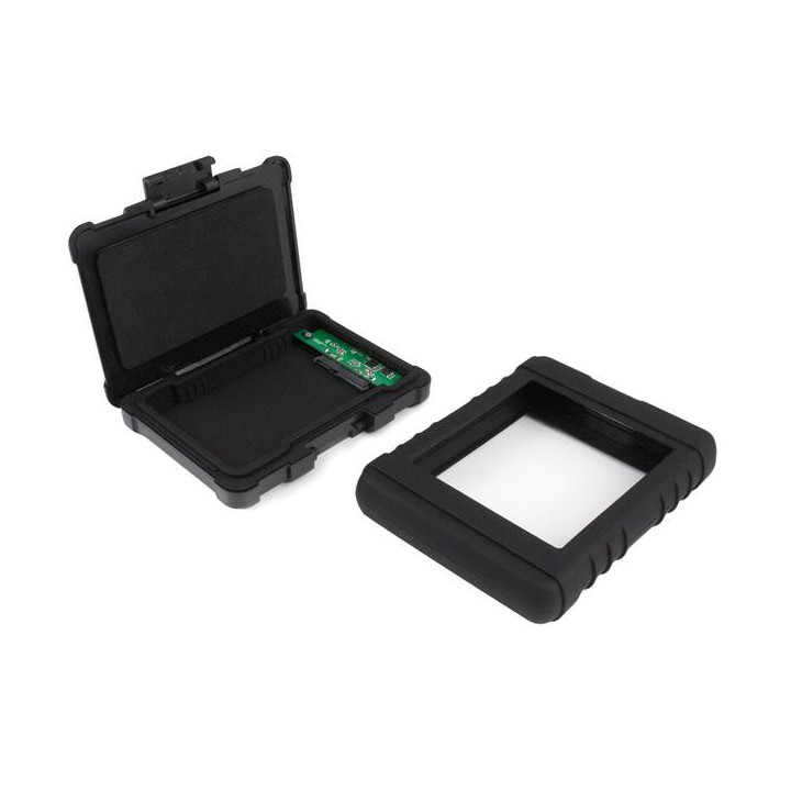 StarTech.com Boîtier USB 3.0 antichoc pour disque dur SATA 6Gb/s de 2,5" - Boîtier HDD / SSD robuste avec UASP