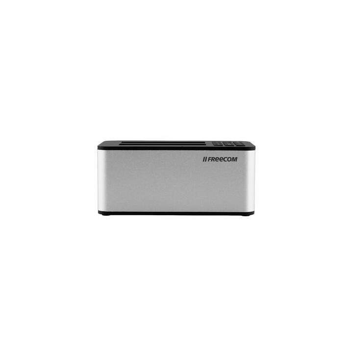 Freecom mDock Keypad Secure USB 3.2 Gen 1 (3.1 Gen 1) Type-C Noir, Gris