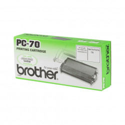 Brother PC-70 consommable pour télécopieur Cartouche de télécopie plus bobine 140 pages Noir 1 pièce(s)