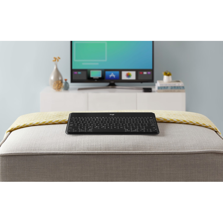Logitech 920-006710 clavier pour tablette QWERTY Anglais britannique Bluetooth Noir