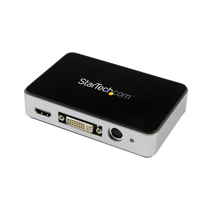 StarTech.com Boîtier d'acquisition vidéo HD USB 3.0 - Enregistreur vidéo HDMI / DVI / VGA / Composant - 1080p - 60fps