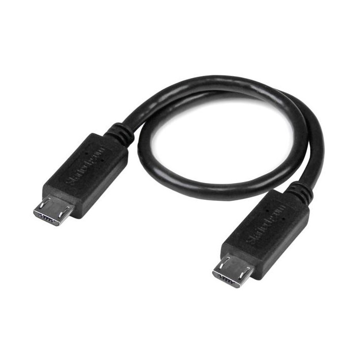 StarTech.com Câble USB OTG Micro USB vers Micro USB de 20 cm - M/M