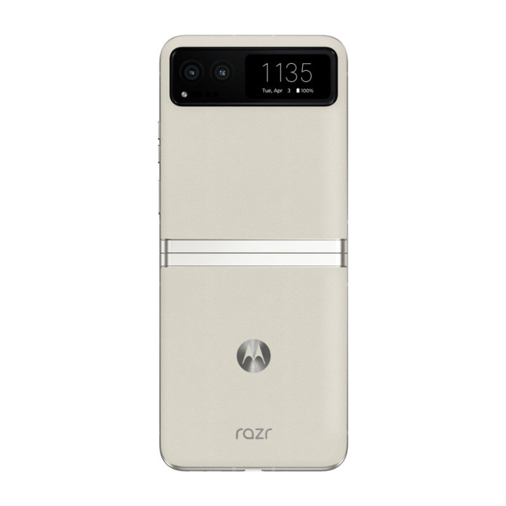 Motorola razr 40 17,5 cm (6.9") Double SIM Android 13 5G USB Type-C 8 Go 256 Go 4200 mAh Crème