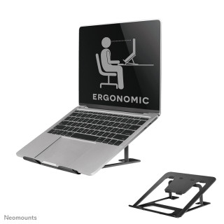 Neomounts NSLS085BLACK Support pour ordinateur portable 10-17" - pliable - compact - universel