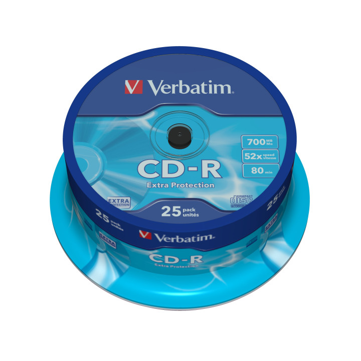 Verbatim CD-R Extra Protection 700 Mo 25 pièce(s)