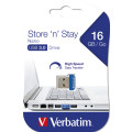 Verbatim Clé NANO USB 3.0 Store 'n' Stay 16 Go