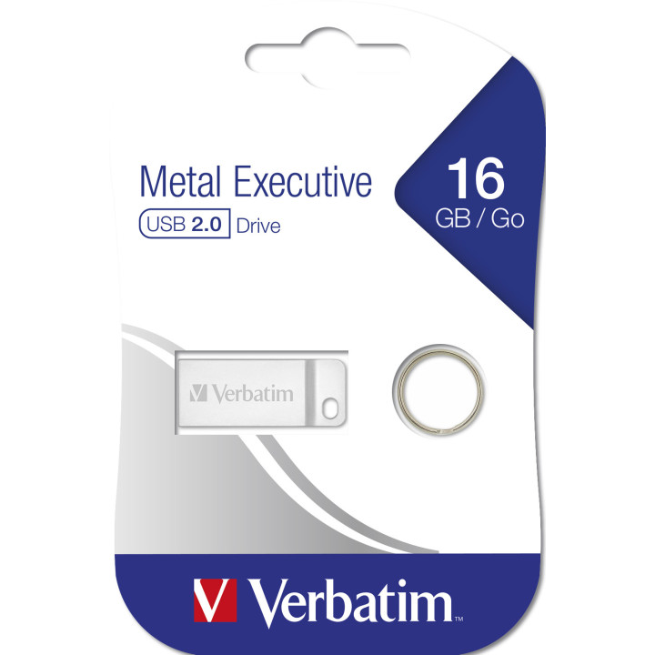Verbatim Clé USB 2.0 Executive métallique 16 GB