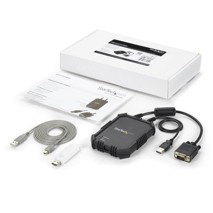 StarTech.com Adaptateur crash cart pour PC portable avec boîtier durable - Console KVM USB avec transfert de fichier et acquis