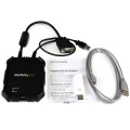 StarTech.com Adaptateur crash cart pour PC portable avec boîtier durable - Console KVM USB avec transfert de fichier et acquis