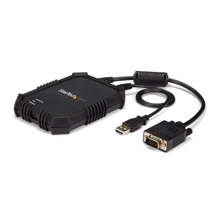 StarTech.com Adaptateur crash cart pour PC portable avec boîtier durable - Console KVM USB avec transfert de fichier et acquis