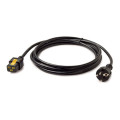APC , Power Cord, Locking C19 to CEE/7 Schuko, 3.0m