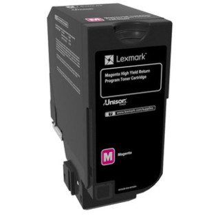 Lexmark 74C2HM0 toner cartridge 1 pc(s) Original Magenta