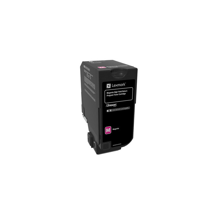 Lexmark 74C2HM0 toner cartridge 1 pc(s) Original Magenta