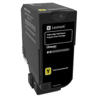 Lexmark 74C2HY0 toner cartridge 1 pc(s) Original Yellow