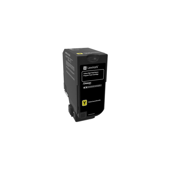 Lexmark 74C2HY0 toner cartridge 1 pc(s) Original Yellow
