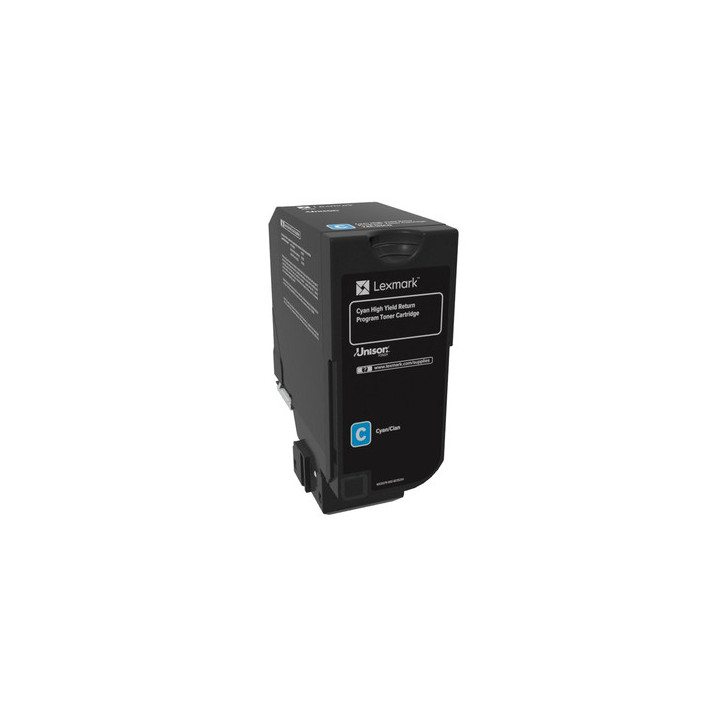 Lexmark 74C2HC0 toner cartridge 1 pc(s) Original Cyan