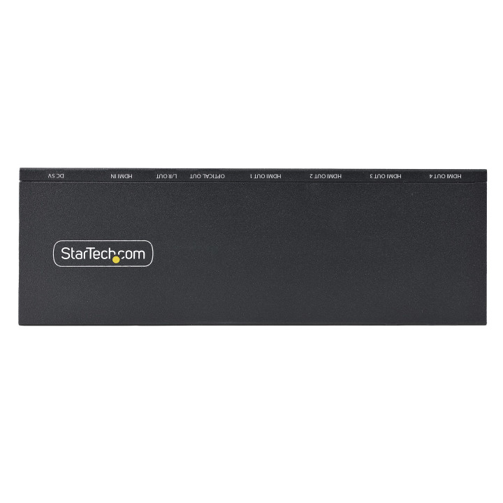 StarTech.com Splitter HDMI 4 Ports - Répartiteur HDMI 4K 60Hz avec Scaler Intégré - Répartiteur HDMI 1 Entrée 4 Sorties - 