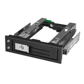 StarTech.com Rack disque dur 5,25" vers 3,5" avec échange à chaud - Backplane HDD / SSD SATA/SAS 3,5" - Sans tiroir