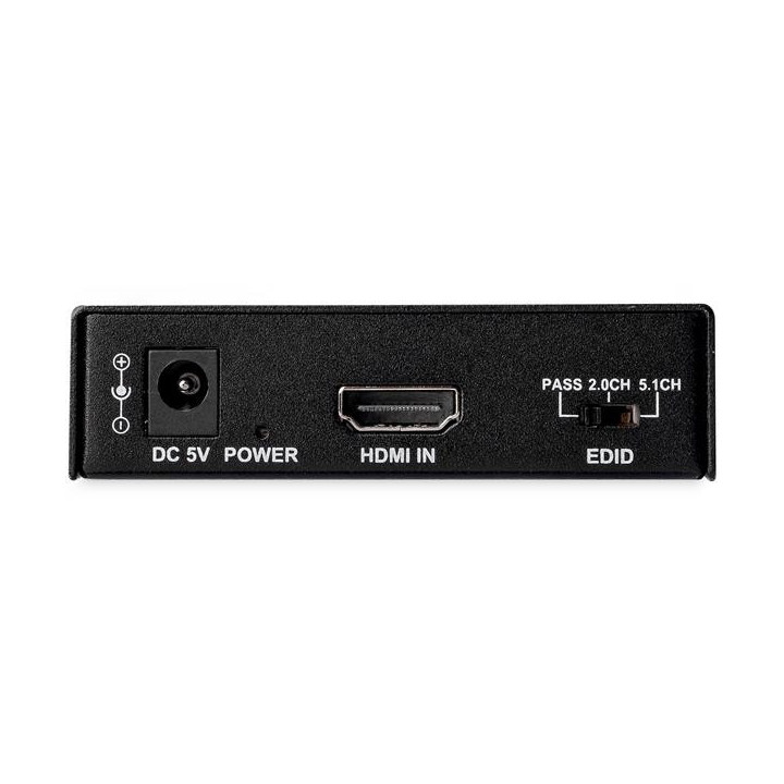 StarTech.com Extracteur audio HDMI vers RCA ou Toslink - 4K 60 Hz
