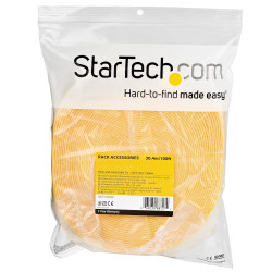 StarTech.com Ruban Auto Agrippant - Rouleau de 30,5 m pour Gestion de Câbles - Ruban Auto-Agrippant - Attaches Câble Ajustabl