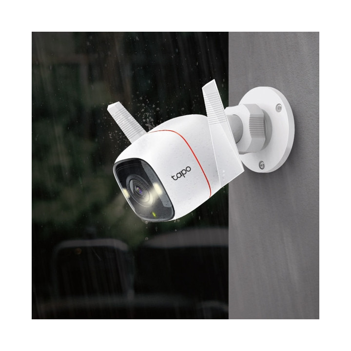 TP-Link Tapo C320WS Balle (forme) Caméra de sécurité IP Intérieure et extérieure 2160 x 1440 pixels Mur