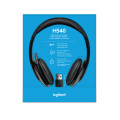 Logitech H540 USB Computer Headset Avec un son haute définition et des commandes sur l'oreillette