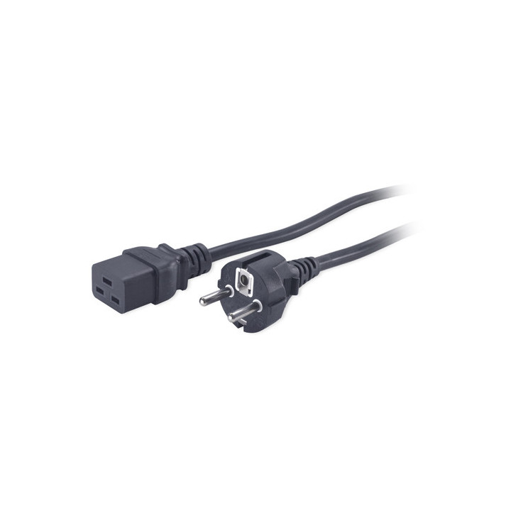 APC , Power Cord, C19 to CEE/7 Schuko, 2.5m