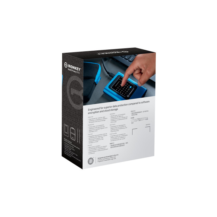 Kingston Technology IronKey 1920Go Vault Privacy 80 XTS-AES 256-bit SSD externe chiffré