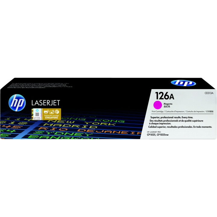 HP 126A toner LaserJet magenta authentique