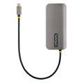StarTech.com Adaptateur Multiport USB C - Vidéo HDMI 4K 60Hz - Hub USB-A 5 Gbps à 3 Ports, 100W PD Pass-Through, GbE, SD/Micr