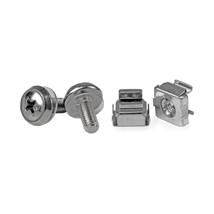 StarTech.com Paquet de 50 vis de montage et écrous cage M5 pour armoire serveur
