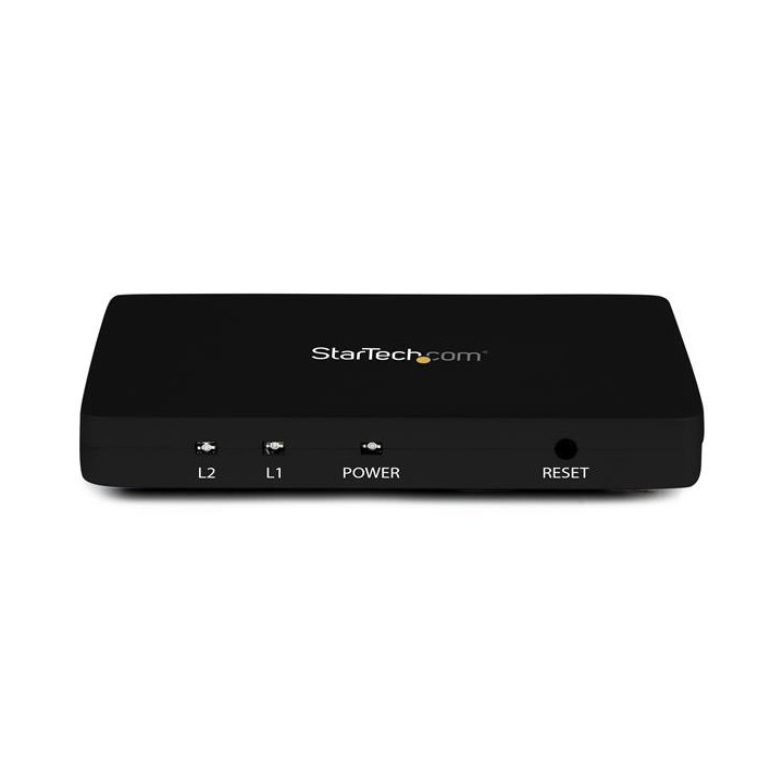 StarTech.com Splitter vidéo HDMI 4K à 2 ports - Répartiteur HDMI 1 x 2 avec boîtier en aluminium