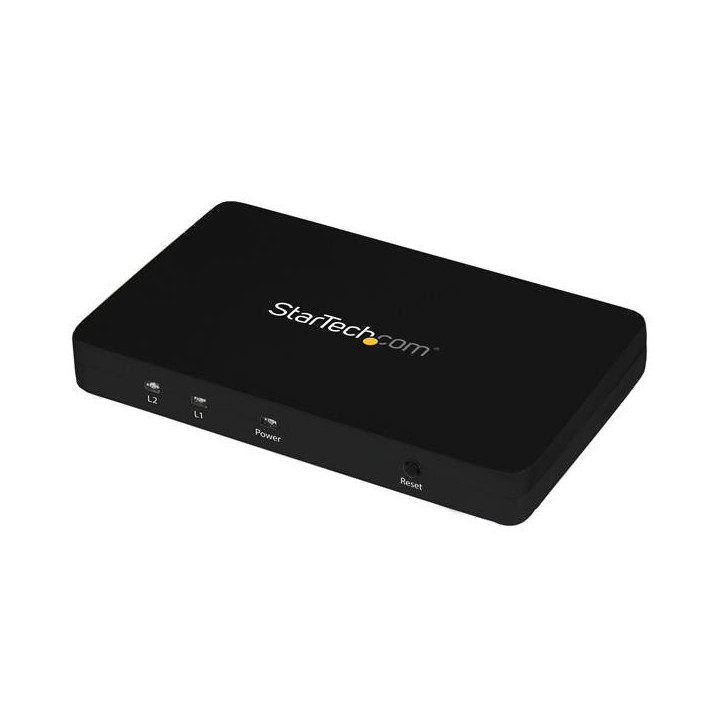 StarTech.com Splitter vidéo HDMI 4K à 2 ports - Répartiteur HDMI 1 x 2 avec boîtier en aluminium