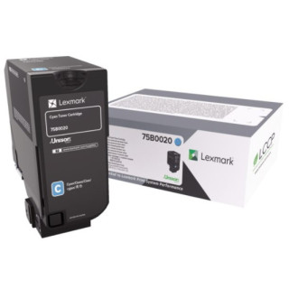 Lexmark 75B0020 toner cartridge 1 pc(s) Original Cyan