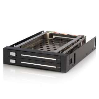 StarTech.com Carte-mère 2 Disques 2,5" à Permutation à Chaud SATA pour Rack Mobile