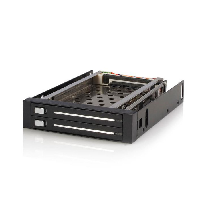 StarTech.com Carte-mère 2 Disques 2,5" à Permutation à Chaud SATA pour Rack Mobile
