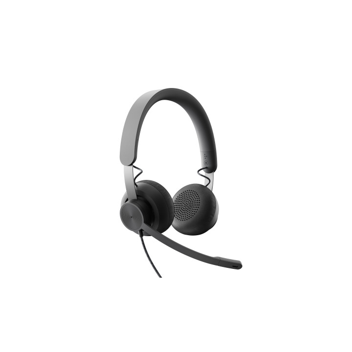 Logitech 981-000870 écouteur/casque Avec fil Arceau Appels/Musique USB Type-C Graphite