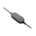 Logitech 981-000870 écouteur/casque Avec fil Arceau Appels/Musique USB Type-C Graphite
